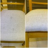 limpeza de cadeiras e estofados valor Volta Grande
